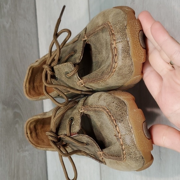 Twisted X Womens Driving Moc Leather Loafer shoes sz 5.5M - Picture 4 of 12